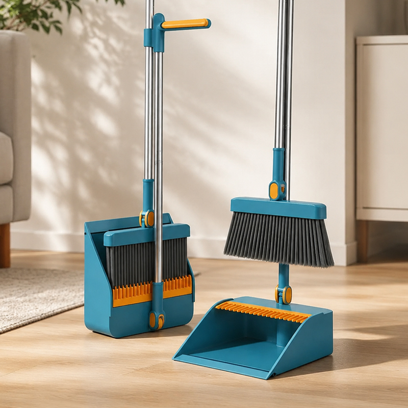 Kids Outdoor Broom - Conjunto de Vassoura e Pá com