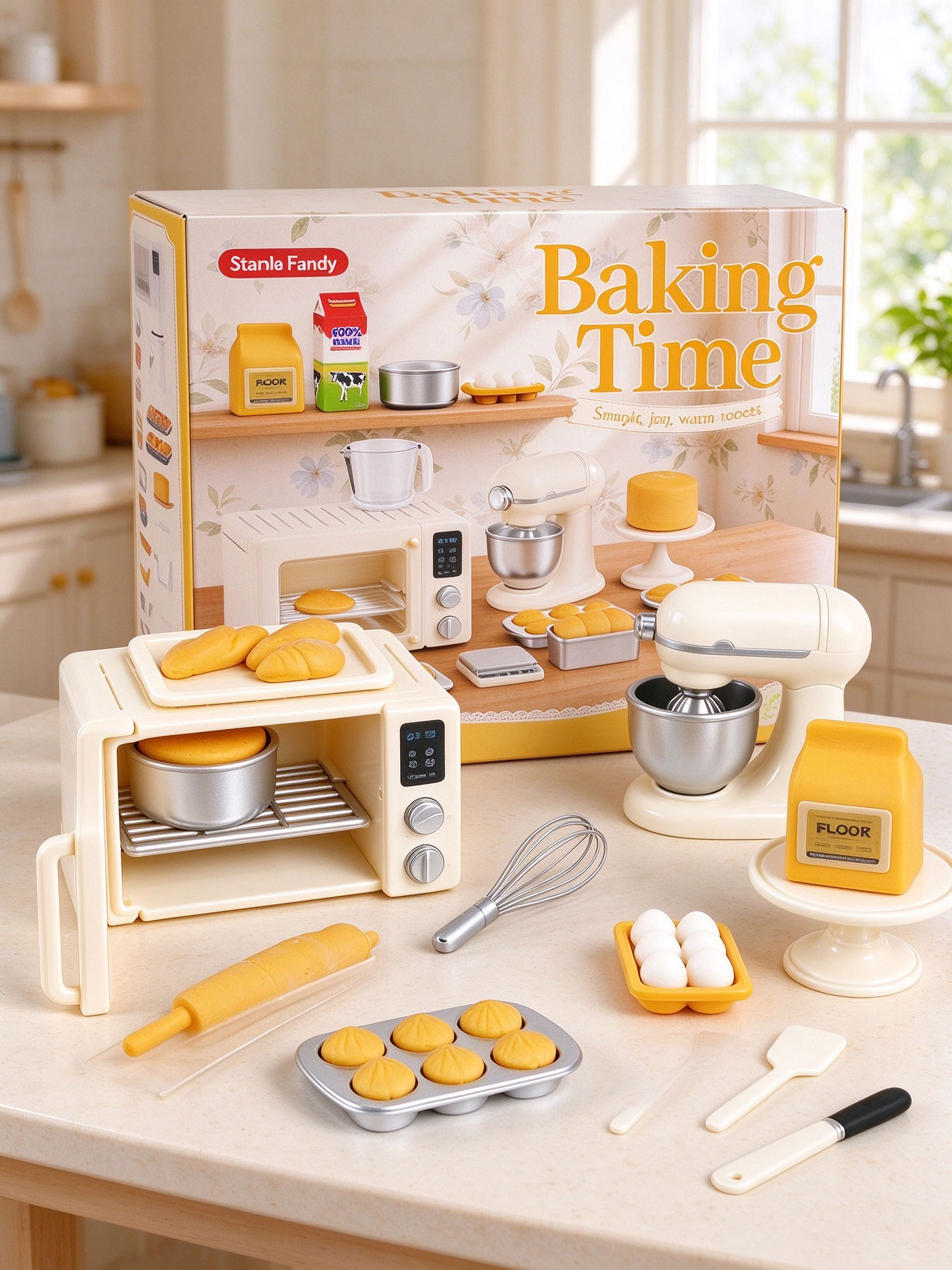 Kids Outdoor Kitchen Accessories - Conjunto de brinquedos para brincar de