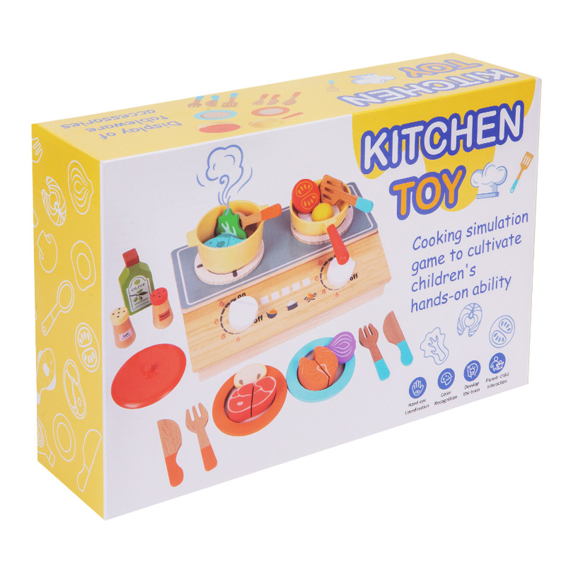 Cozinha de brinquedo de madeir - Kids Outdoor Kitchen Accessories avaliação e preço