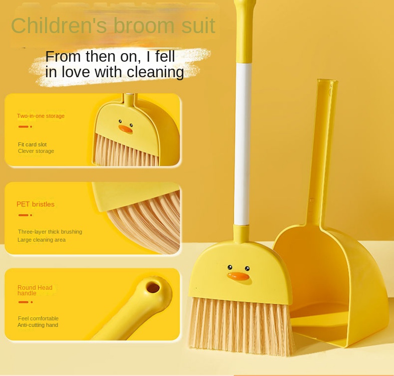 Conjunto de mini vassoura para - Kids Outdoor Broom avaliação e preço
